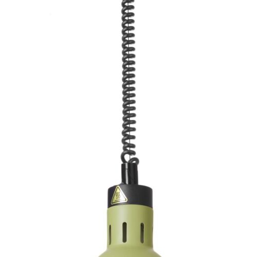 Cilindro formos reguliuojamo aukščio lempa patiekalams šildyti, HENDI, Žalia, 230V/250W, ⌀175x(H)250mm