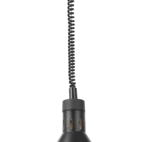 Aukštyn ir žemyn pakeliama šilumos lempa, kūginė, HENDI, Juodas, 230V/250W, ⌀275x(H)250mm