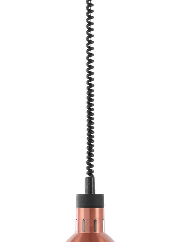 Cilindro formos reguliuojamo aukščio lempa patiekalams šildyti, HENDI, Varis, 230V/250W, ⌀175x(H)250mm