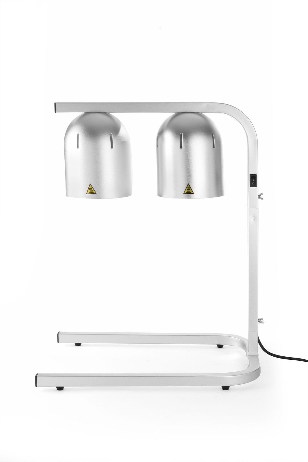 Lempa patiekalams šildyti,dviguba, HENDI, Sidabro, 230V/250W, 453x360x(H)790mm