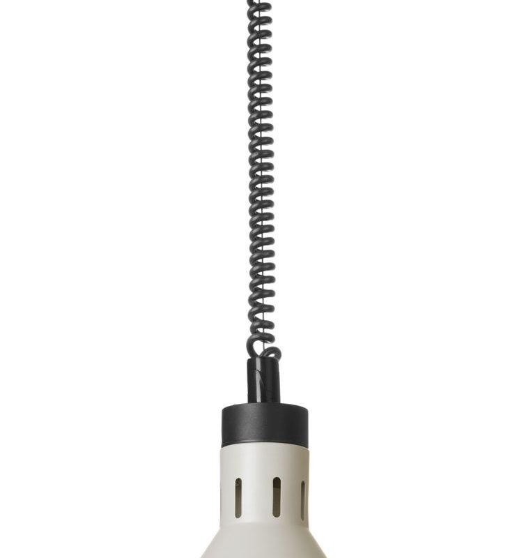 Aukštyn ir žemyn pakeliama šilumos lempa, kūginė, HENDI, Balta, 230V/250W, ⌀275x(H)250mm