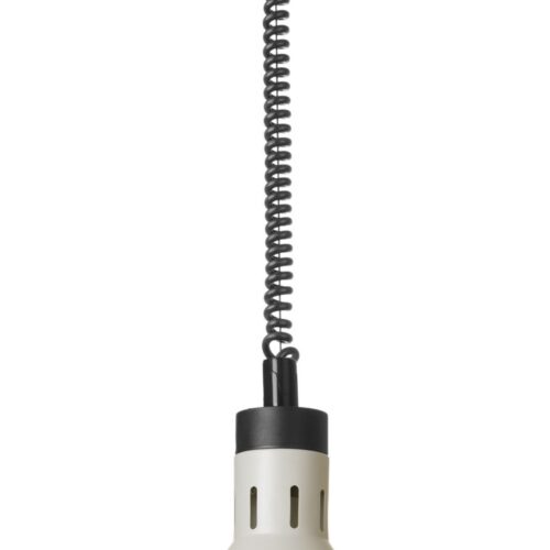 Aukštyn ir žemyn pakeliama šilumos lempa, kūginė, HENDI, Balta, 230V/250W, ⌀275x(H)250mm