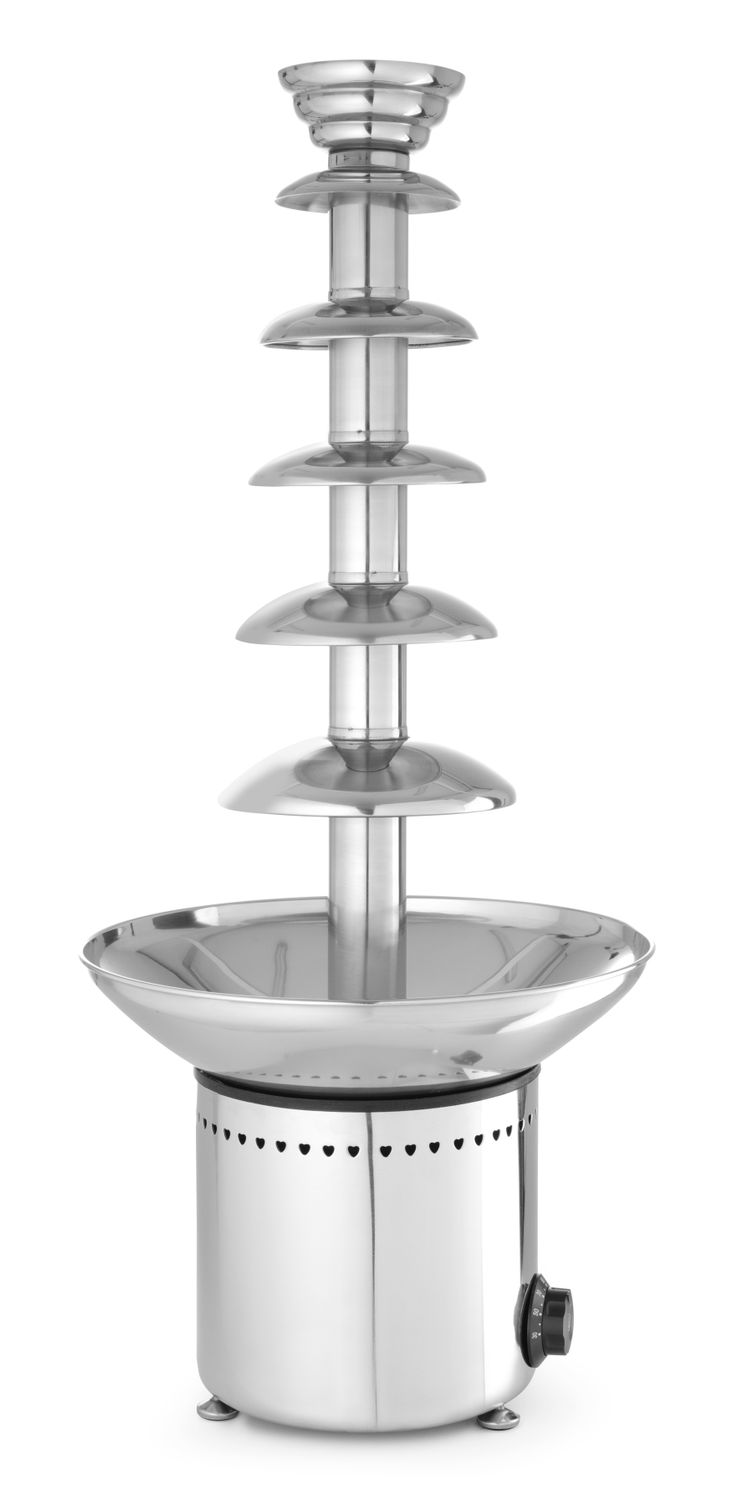 Šokolado fontanas, 6 aukštų, HENDI, 230V/300W, ⌀372x(H)850mm