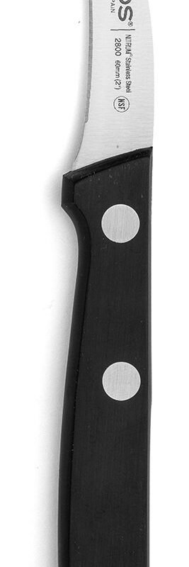Lupimo peilis, išlenktas, UNIVERSAL serija, Arcos, Juodas, (L)162mm