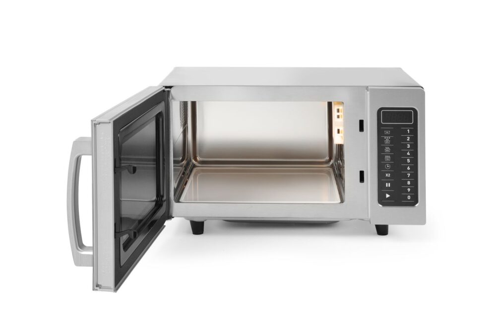 Mikrobangų krosnelė su galimybe programuoti 1000W, HENDI, 23L, 230V/1550W, 509x572x(H)306mm