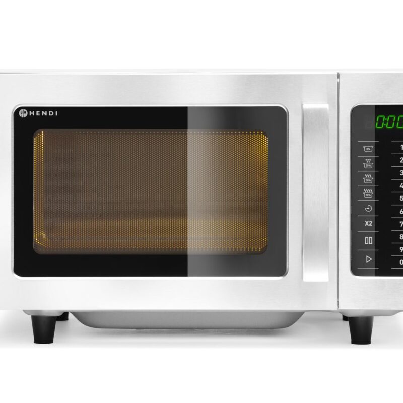 Mikrobangų krosnelė su galimybe programuoti 1000W, HENDI, 23L, 230V/1550W, 509x572x(H)306mm