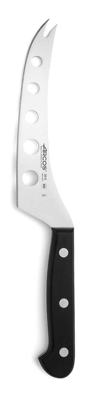 Sūrio peilis, UNIVERSALI serija, Arcos, UNIVERSAL, Juodas, (L)274mm