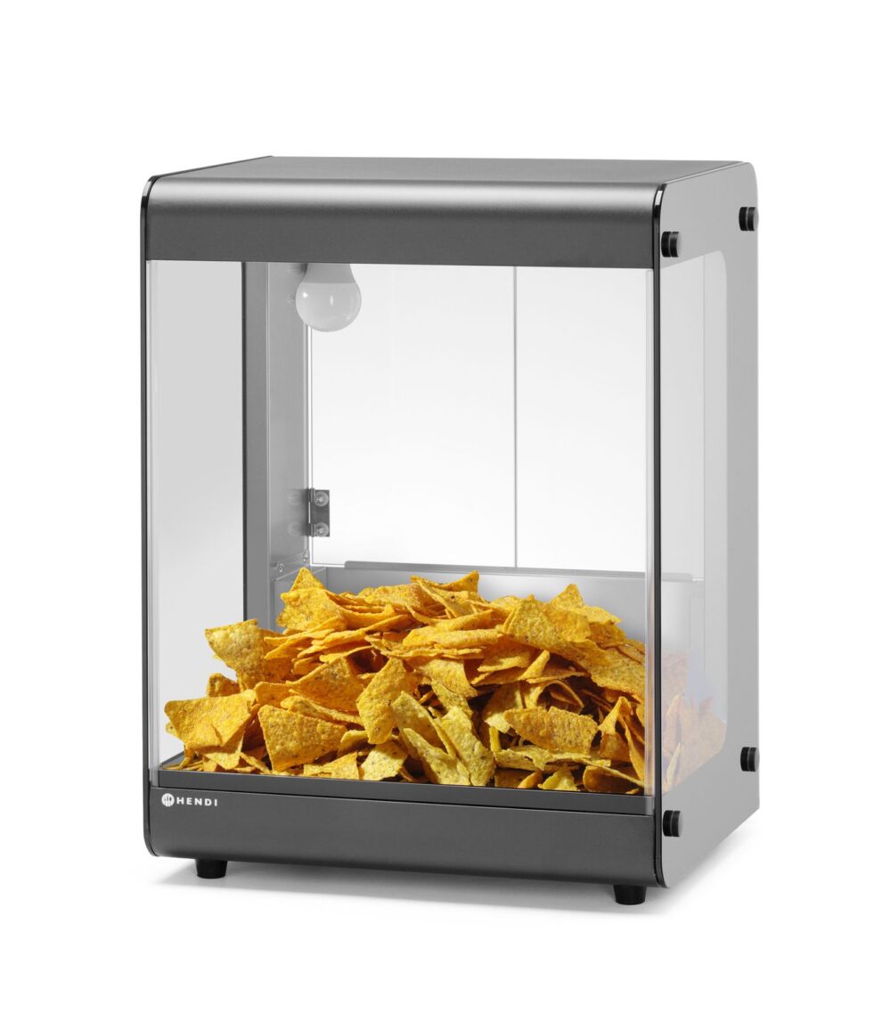 Kukurūzų traškučių šildytuvas, HENDI, Juodas, 220-240V/500W, 400x344x(H)525mm