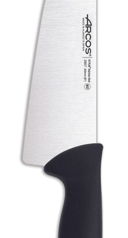 Virėjų peilis plačiais ašmenimis, 2900 serija, Arcos, Juodas, (L)270mm