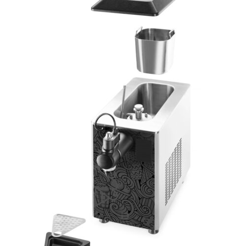 Plaktos grietinėlės aparatas, HENDI, 1,7L, 230V/420W, 234x537x(H)461mm