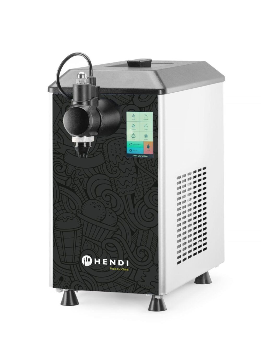Plaktos grietinėlės aparatas, HENDI, 1,7L, 230V/420W, 234x537x(H)461mm