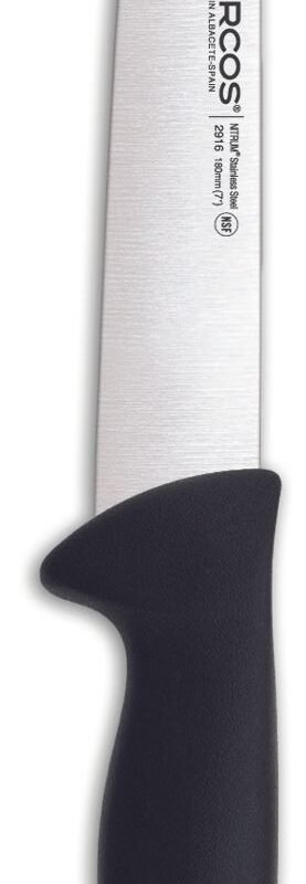 Mėsininko peilis, 2900 serija, Arcos, 2900, Juodas, (L)318mm