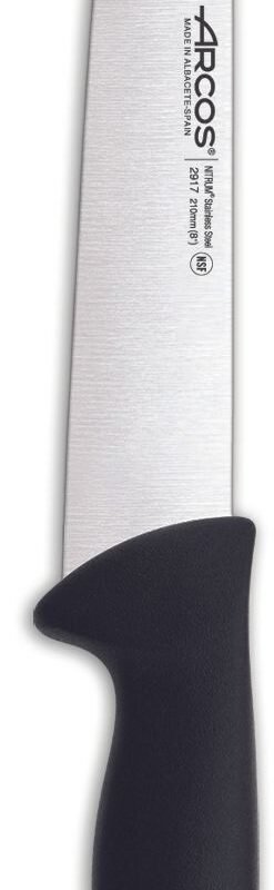 Mėsininko peilis, 2900 serija, Arcos, 2900, Juodas, (L)338mm