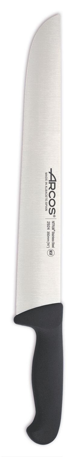 Mėsininko peilis, 2900 serija, Arcos, 2900, Juodas, (L)492mm
