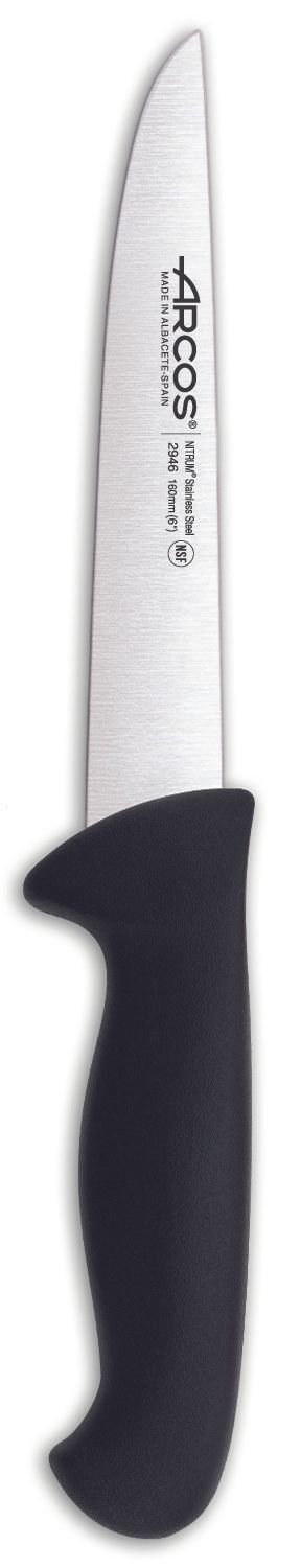 Mėsininko peilis, 2900 serija, Arcos, 2900, Juodas, (L)306mm