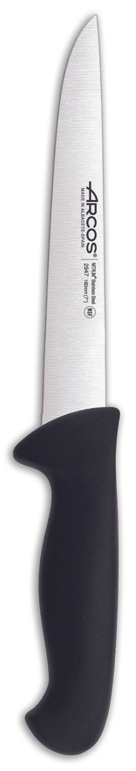 Mėsininko peilis, 2900 serija, Arcos, 2900, Juodas, (L)323mm
