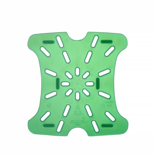 CamSquares Fresh Pro talpyklos nuvarvėjimo padėklas, Cambro, 1,9 l ir 3,8 l talpykloms, Žalia, 159x152x(H)16mm