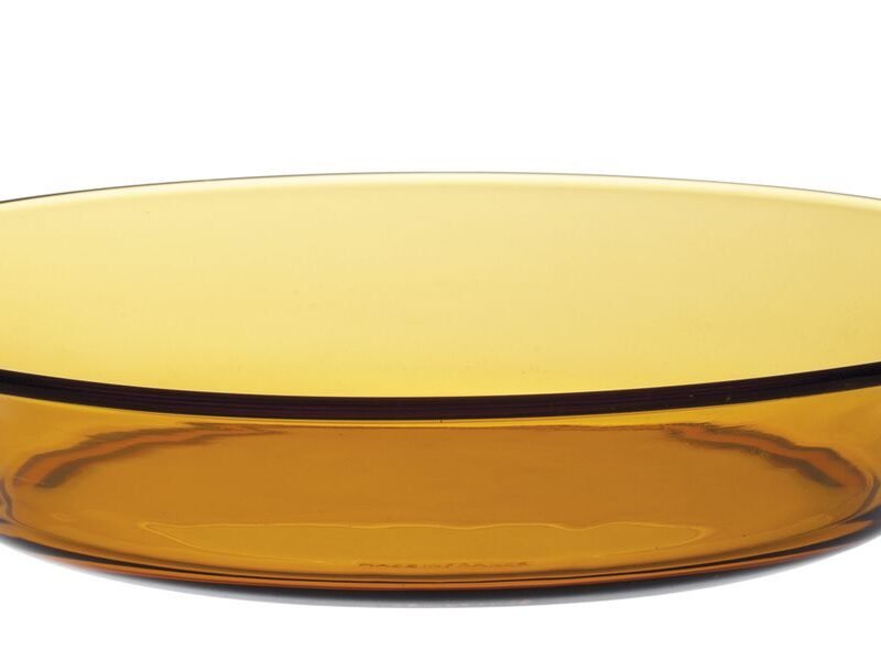 Gilioji plokštelė „LYS AMBER“, Duralex, Oranžinė, ⌀195x(H)35mm