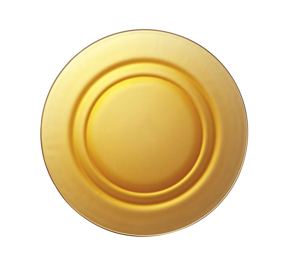 Gilioji plokštelė „LYS AMBER“, Duralex, ⌀230x(H)35mm