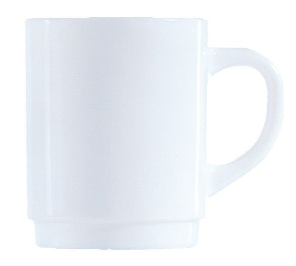 Puodukas Restaurant, Arcoroc, 0,25L, Balta, 6 vnt., ⌀72x(H)89mm