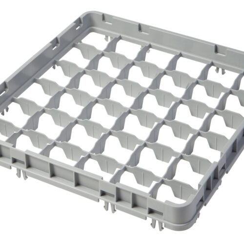 36E2151_A1R0_0818_s01 Paaukštinimas krepšiams full drop 500x500 mm, pilkas, modelis E2, Cambro, Šviesiai pilkas, 499x499x(H)51mm