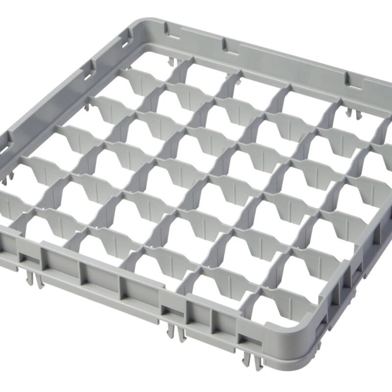 Paaukštinimas krepšiams full drop 500x500 mm, pilkas, modelis E2, Cambro, Šviesiai pilkas, 499x499x(H)51mm