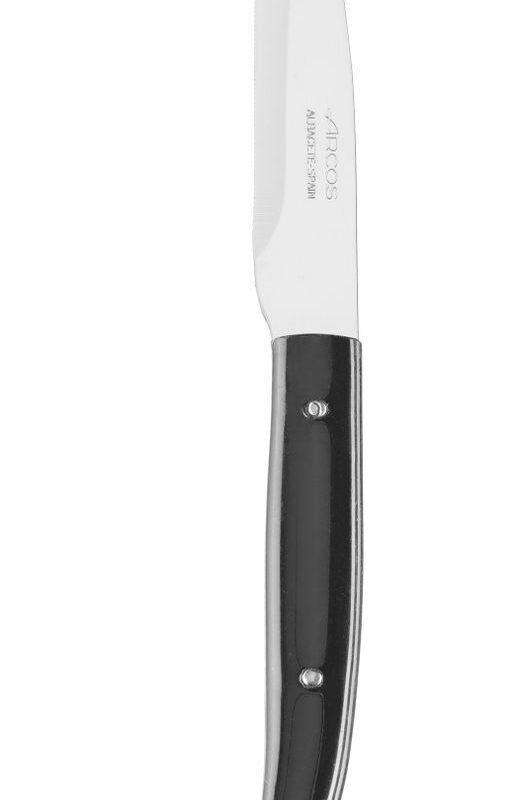 Kepsnių peilis, STEAK BASIC serija, Arcos, STEAK BASIC, Juodas, (L)230mm