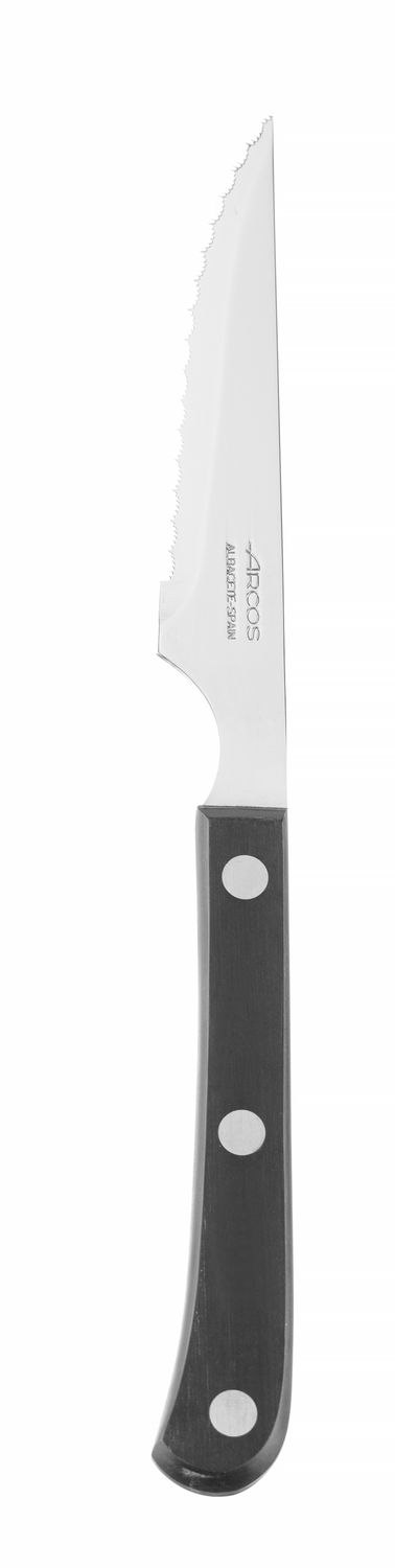 Kepsnių peilis, STEAK BASIC serija, Arcos, STEAK BASIC, Juodas, (L)225mm