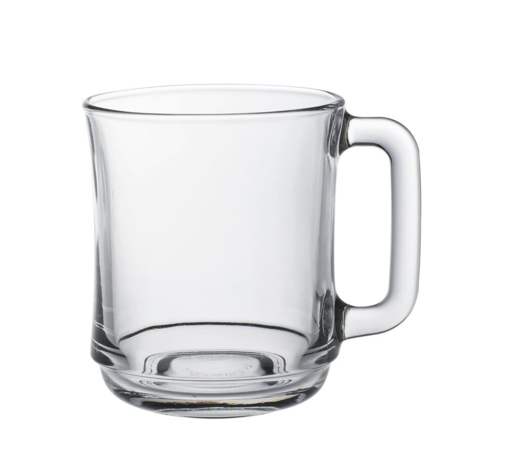 Stiklinė su rankena LYS, Duralex, 0,31L, Permatomas, 6 vnt., ⌀100x(H)100mm