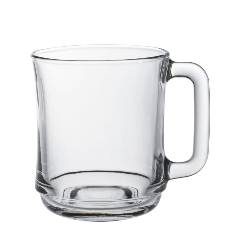 Stiklinė su rankena LYS, Duralex, 0,31L, Permatomas, 6 vnt., ⌀100x(H)100mm