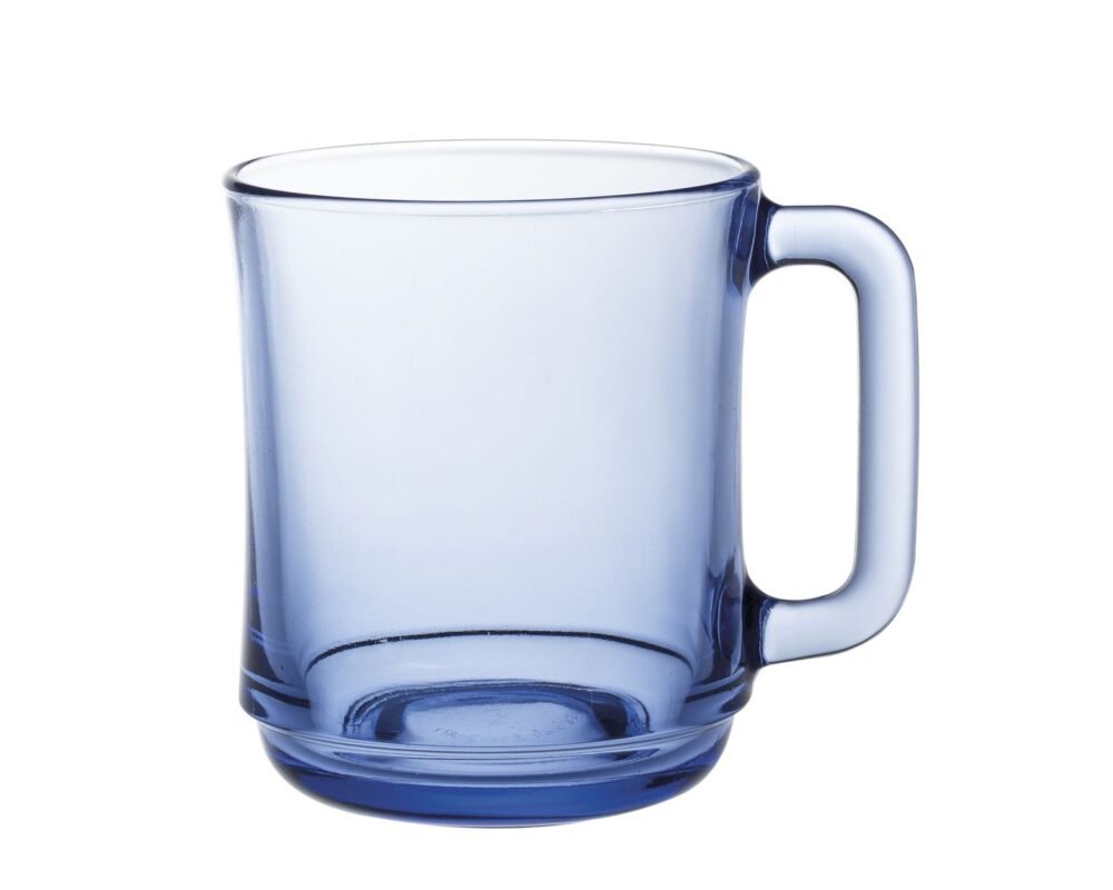 Stiklinė su rankena LYS MARINE, Duralex, 0,31L, Mėlynas, 6 vnt., ⌀80x(H)100mm