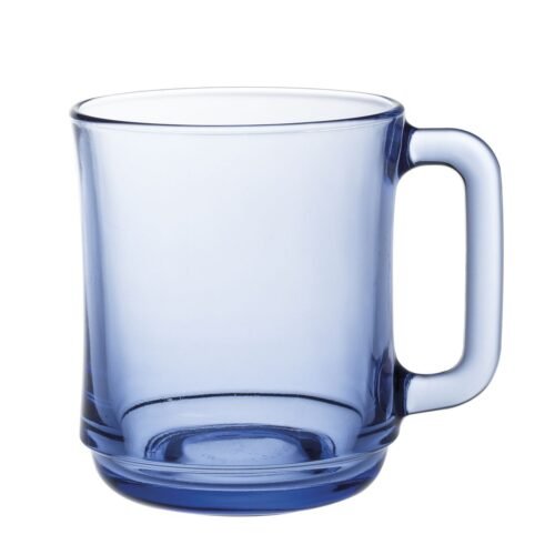 Stiklinė su rankena LYS MARINE, Duralex, 0,31L, Mėlynas, 6 vnt., ⌀80x(H)100mm