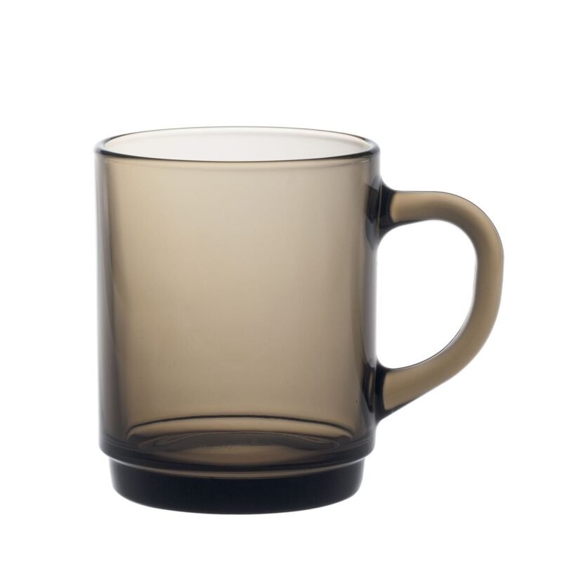 Stiklinė su rankena VERSAILLES SEPIA, Duralex, 0,26L, Rudas, 6 vnt., ⌀72x(H)89mm