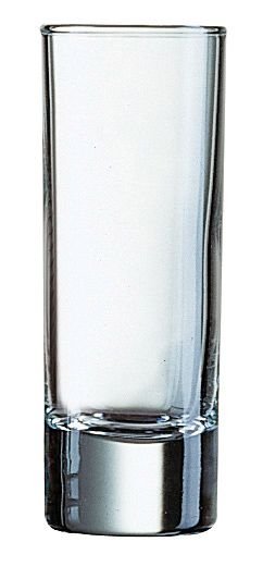 Stikliukas degtinei Islande, Arcoroc, 60 ml, 0,06L, ⌀38x(H)105mm