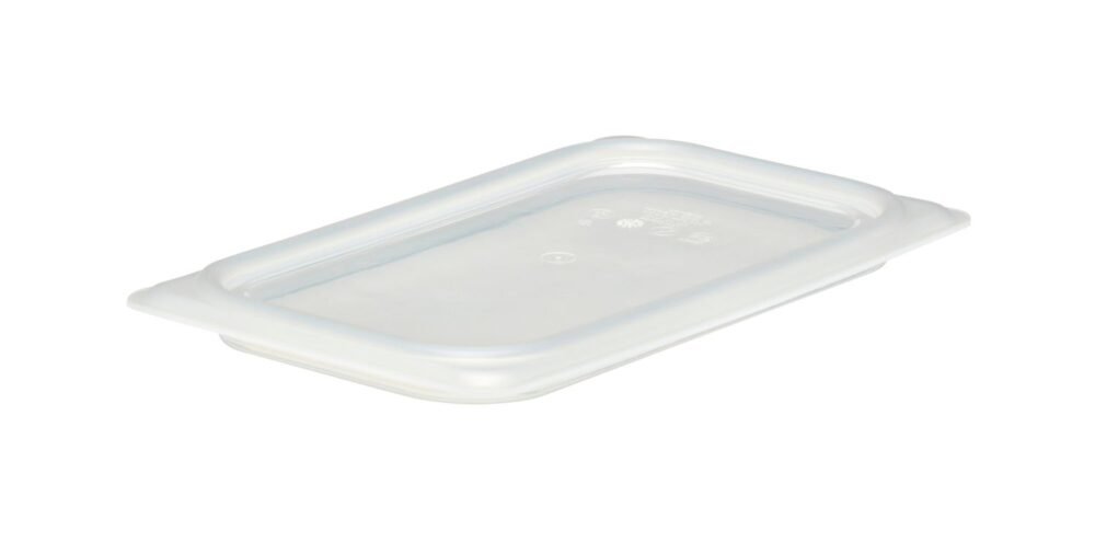 Dangtelis Camwear tik GN konteineriams iš serijos Camwear iš skaidraus polipropileno, Cambro, GN 1/4, Permatomas, 265xx(H)mm