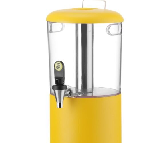 Sulčių dispenseris, 4 l UNIQ, HENDI, designed by Robert Bronwasser, 4L, Geltonas, 315x211x(H)431mm
