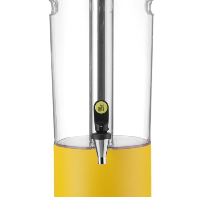 Sulčių dispenseris 8 l UNIQ, HENDI, designed by Robert Bronwasser, 8L, Geltonas, 318x216x(H)532mm