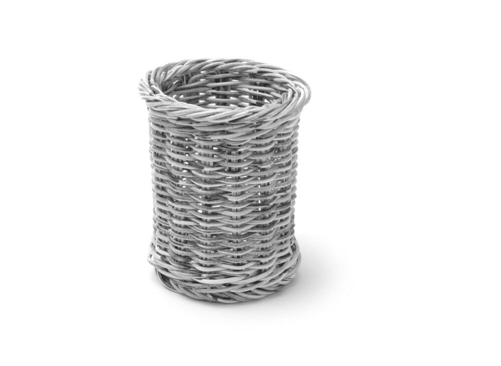 Krepšelis stalo įrankiams, HENDI, Šviesiai pilkas, ⌀100x(H)120mm