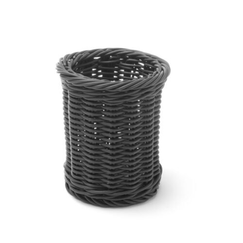 Krepšelis stalo įrankiams, HENDI, Juodas, ⌀100x(H)120mm