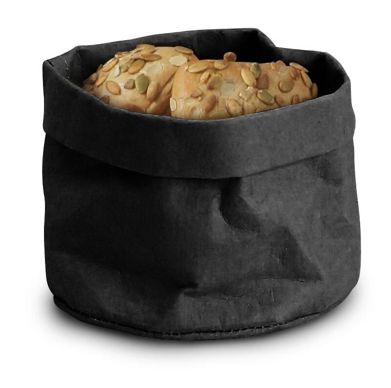 Popieriniai maišeliai duonai, HENDI, Juodas, 170x170x(H)150mm