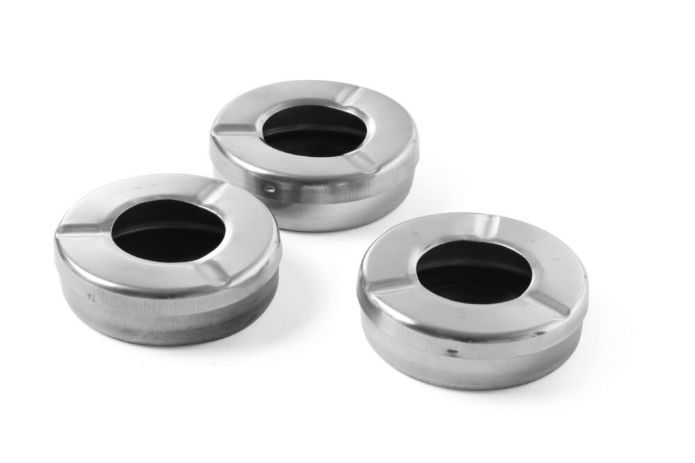 Peleninė su dangteliu, HENDI, 3 vnt., ⌀90x(H)28mm