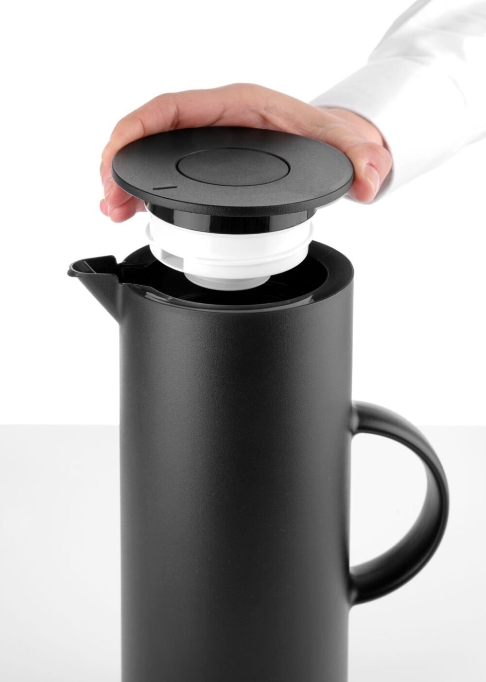 Termosas, HENDI, 1L, Juodas, ⌀110x(H)289mm