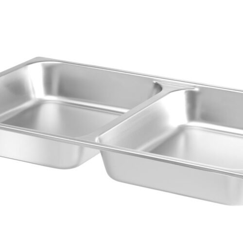 Indas maistui GN 1/1, padalintas, HENDI, 7,5L, 530x325x(H)65mm