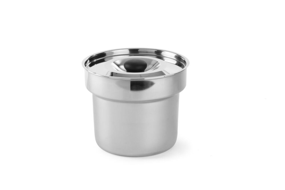 įdėklas maisto šildynei, HENDI, indas „Bainmarie“ 4,2 l, 4L, ⌀215x(H)177mm