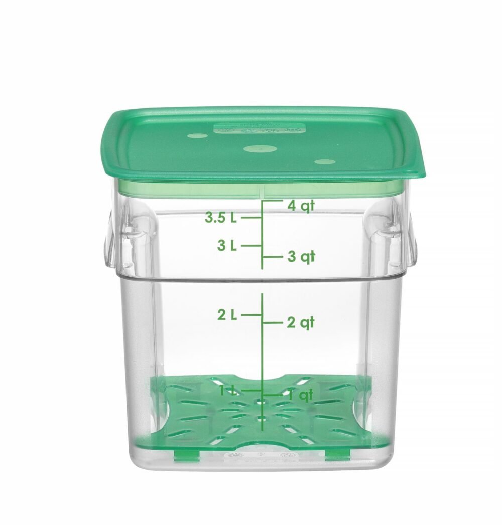 Maisto talpykla CamSquares Fresh Pro , Cambro, 3,8L, Permatomas, 191x191x(H)183mm
