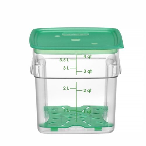 Maisto talpykla CamSquares Fresh Pro , Cambro, 3,8L, Permatomas, 191x191x(H)183mm