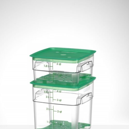 Maisto talpykla CamSquares Fresh Pro , Cambro, 3,8L, Permatomas, 191x191x(H)183mm