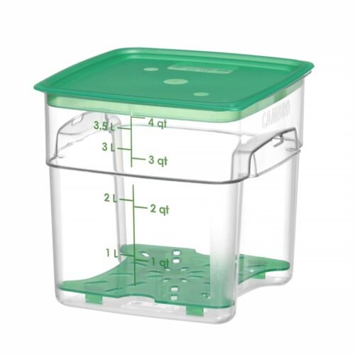 Maisto talpykla CamSquares Fresh Pro , Cambro, 3,8L, Permatomas, 191x191x(H)183mm