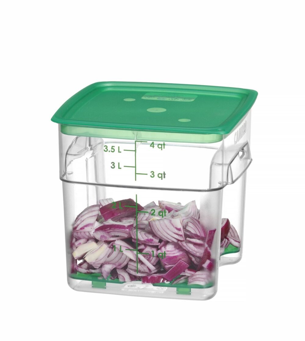 Maisto talpykla CamSquares Fresh Pro , Cambro, 3,8L, Permatomas, 191x191x(H)183mm
