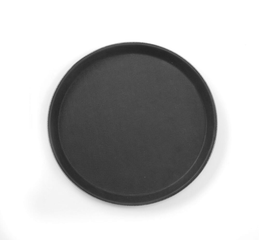 Poliesterio padėklas, neslystantis, apvalus, HENDI, ⌀280x(H)22mm